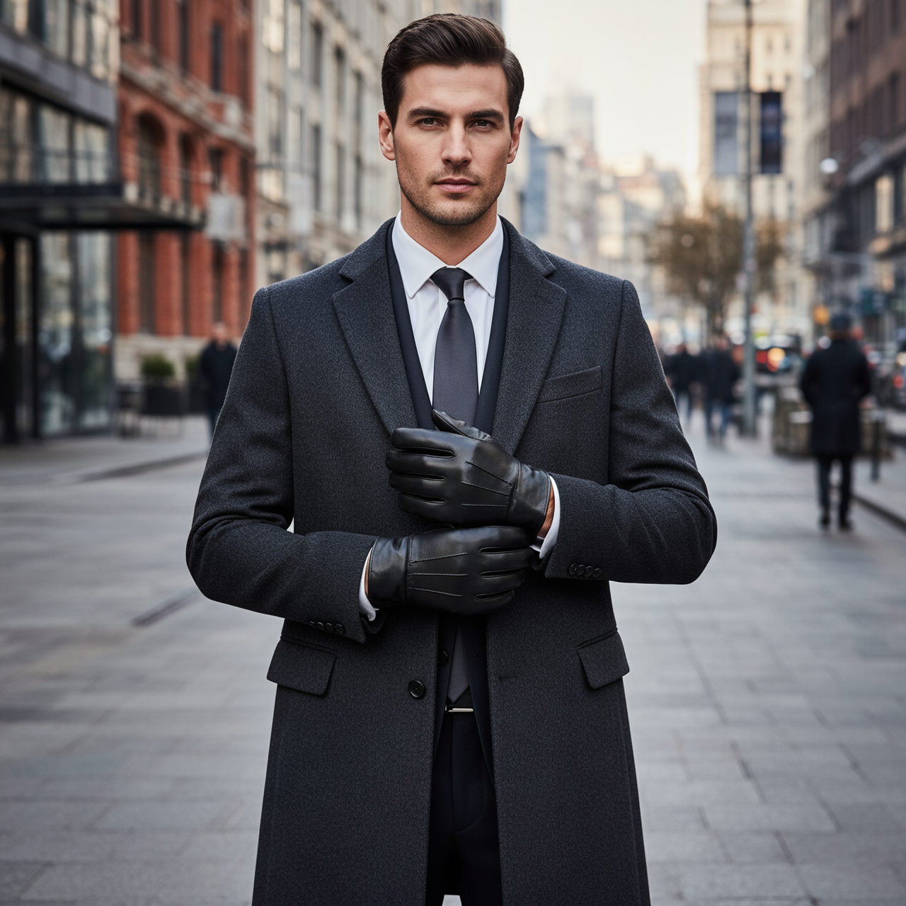Leather Winter Gloves